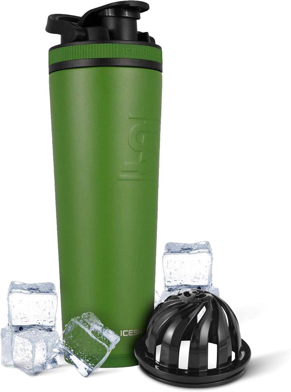 Ice Shaker Insulated Stainless Steel Shaker Bottle for Drinks
