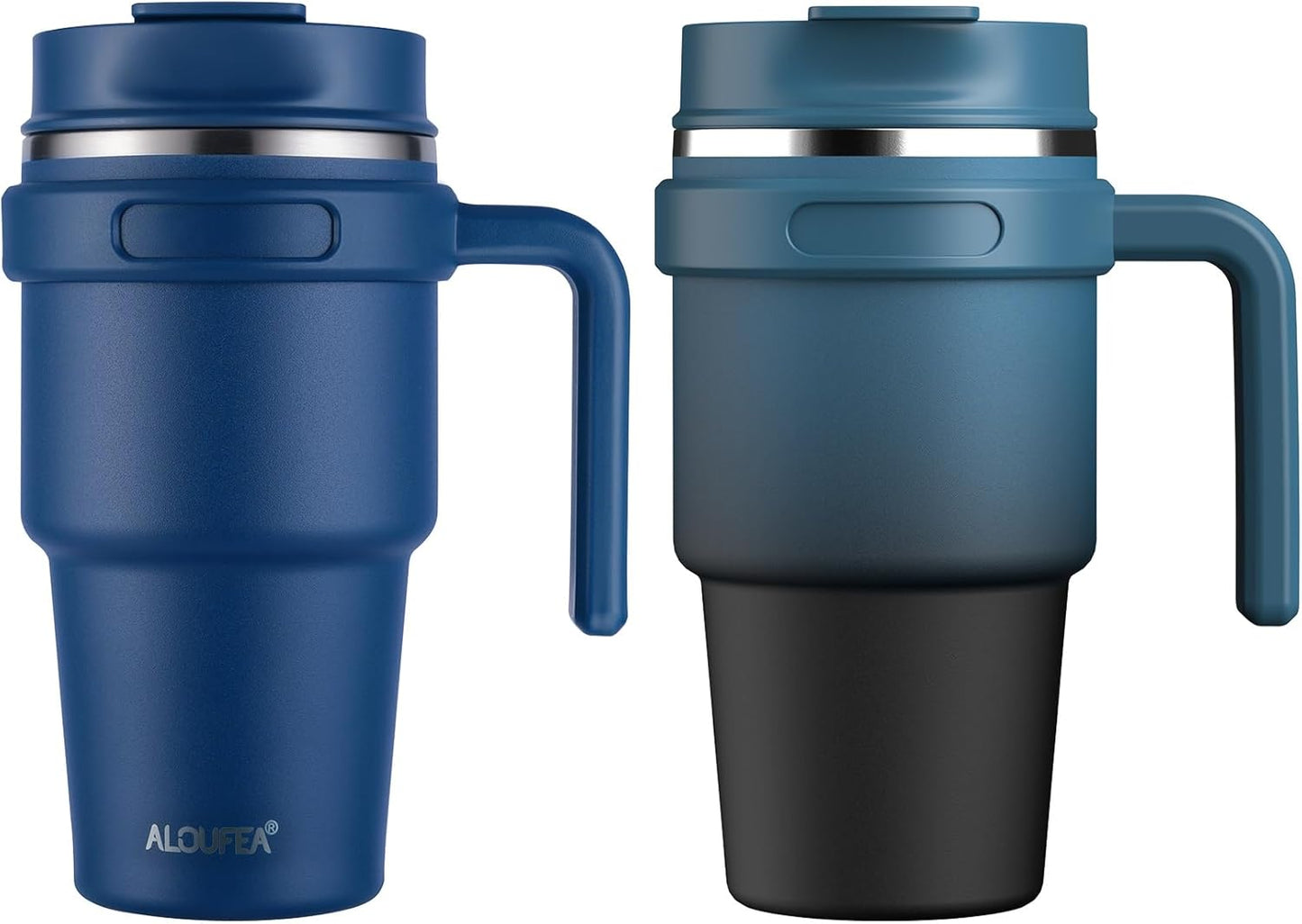 20 oz Insulated Coffee Mug Tumbler with Handle for Travel