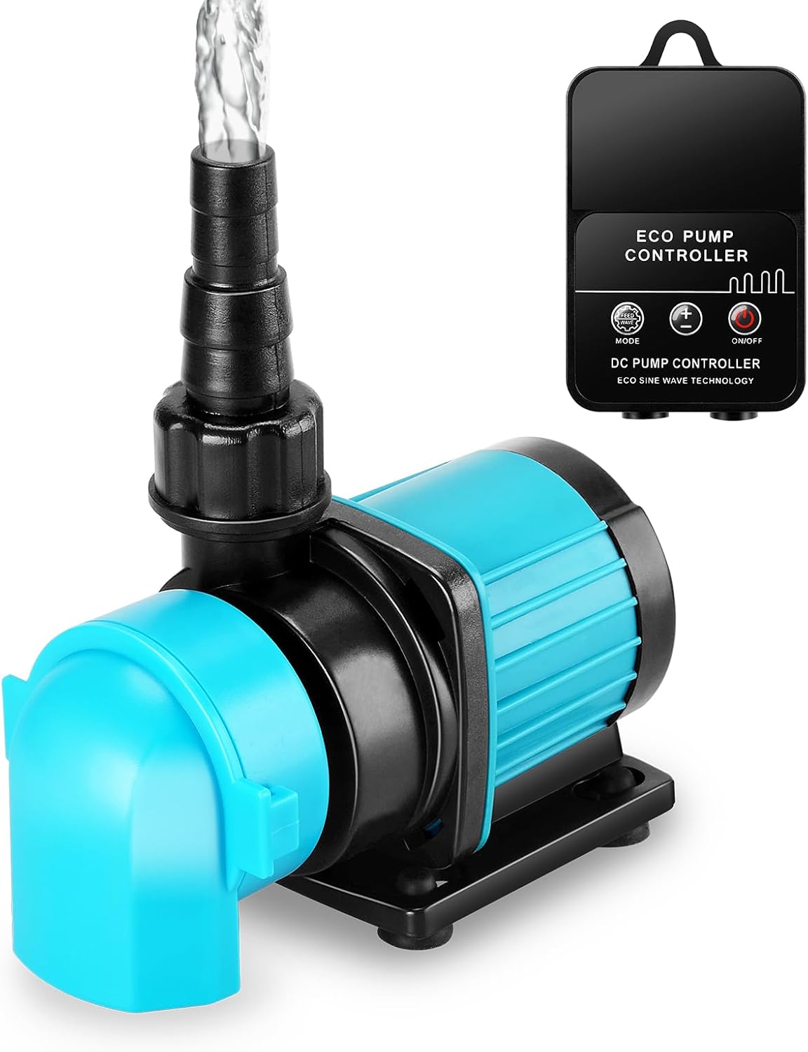 320GPH Mini Aquarium DC Water Pump for 20g to 50g Tanks