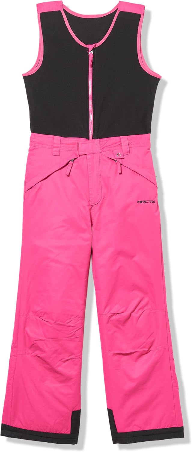 Arctix Kids Limitless Fleece Top Bib Overalls for Comfort