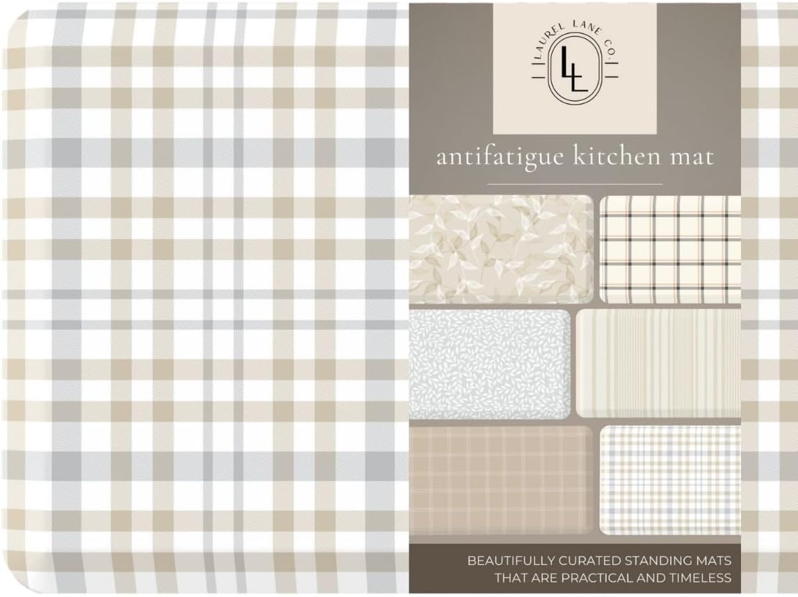 Anti Fatigue Mat by Laurel Lane Co. for Kitchen and Desk