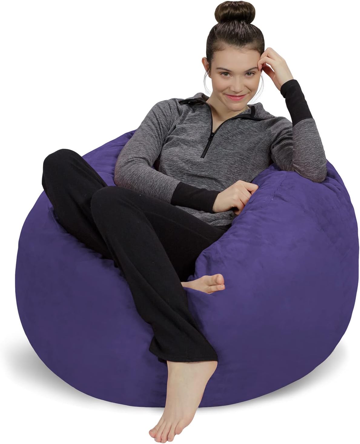 Sofa Sack Bean Bag Chair - Plush Memory Foam for Comfort