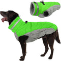 Warm Dog Coats for Large Dogs with Built-In Harness - Waterproof
