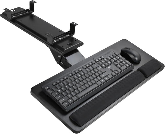 Maximize Desk Space with CARTMAY Swivel Keyboard Tray