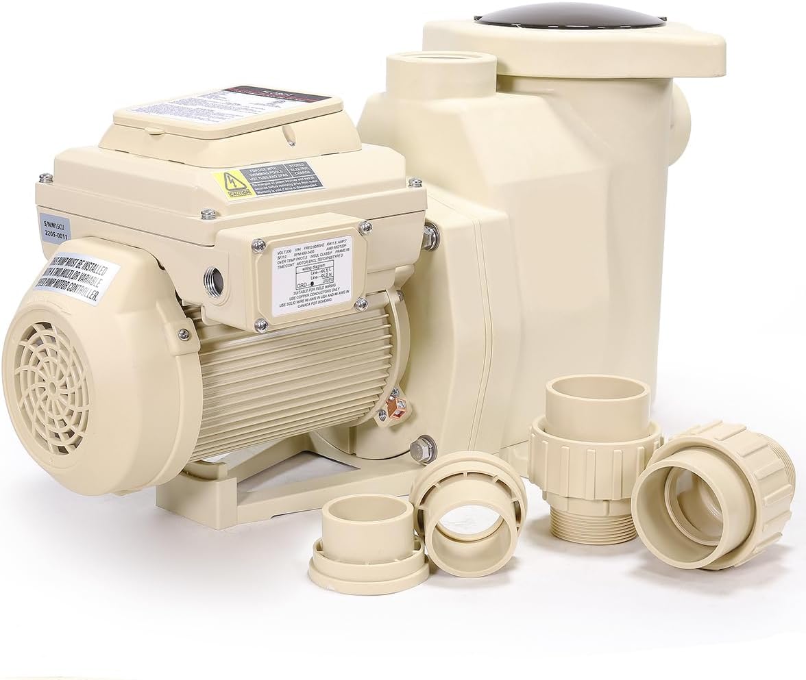 XtremepowerUS 2HP Variable Speed Pool Pump for Inground Pools