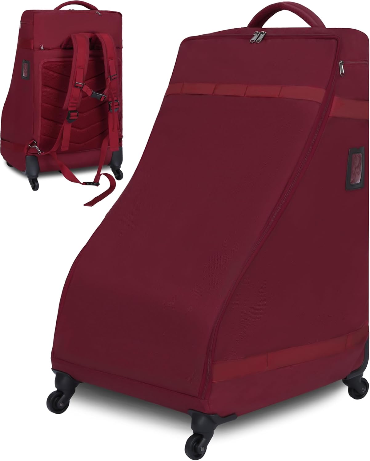 Extra Large Car Seat Bag Backpack with Wheels for Air Travel