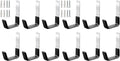 Heavy Duty Steel Garage Hooks - Tough Garage Storage Solution