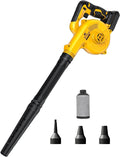 Cordless Leaf Blower for Dewalt 20v Battery - 4-in-1 Yard Tool