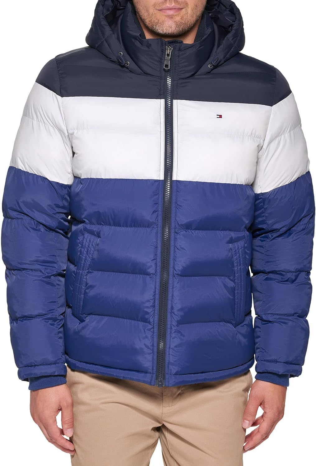 Tommy Hilfiger Men's Down Alternative Hooded Puffer Jacket Review