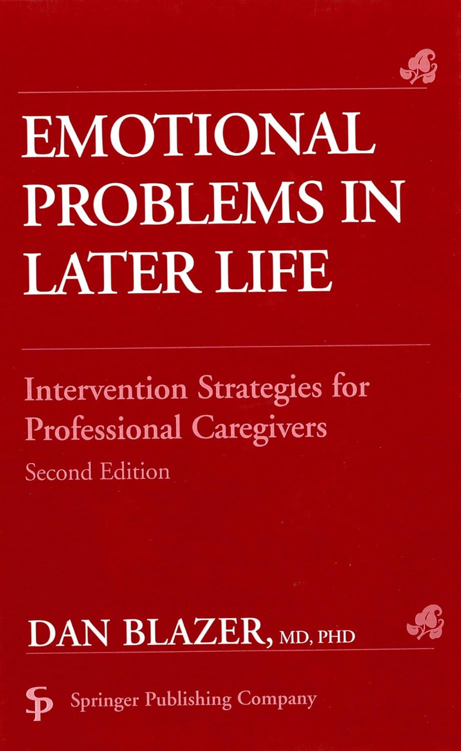 Intervention Strategies for Emotional Problems in Later Life