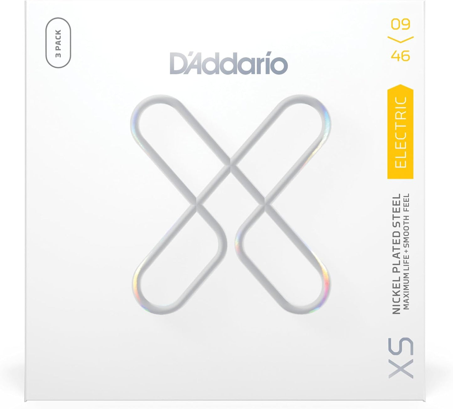 D'Addario Electric Guitar Strings XS Nickel Coated 09-46 Set
