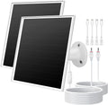 Fast-Charge Solar Panel for Outdoor Cameras, IP65 Waterproof, 9.8ft Cable