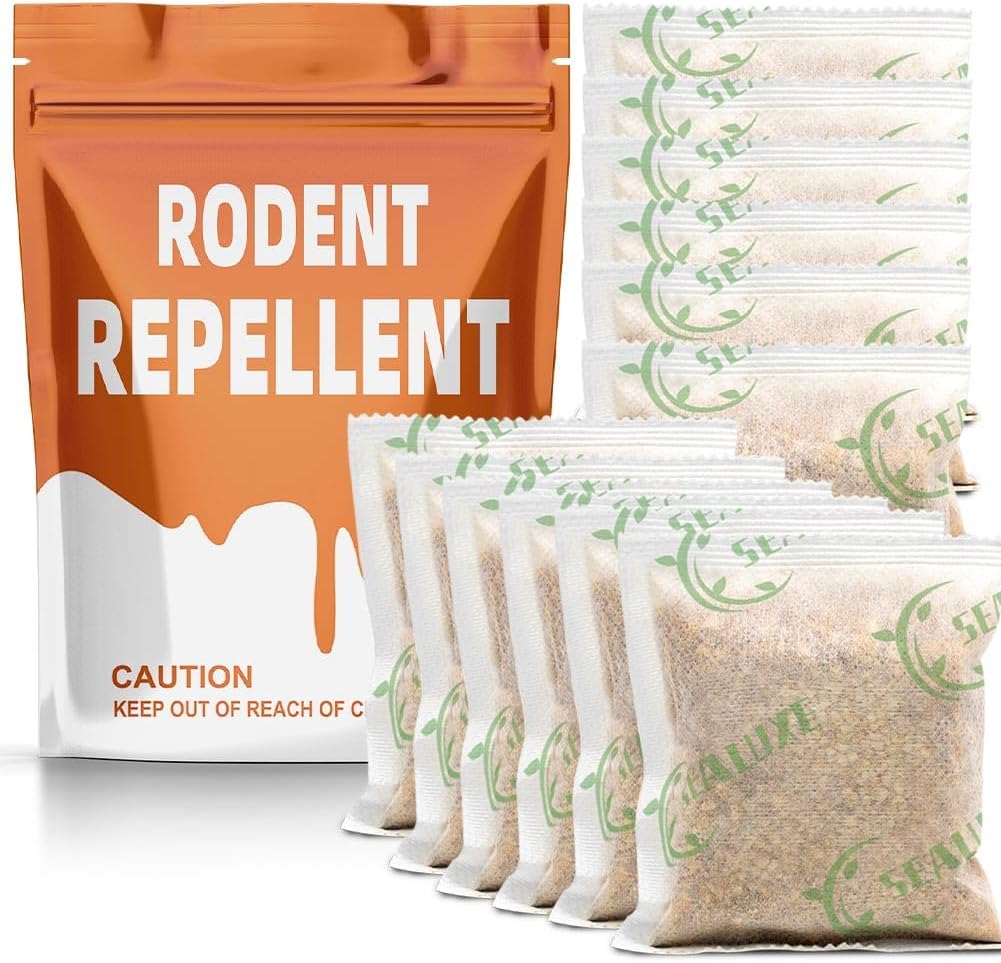 Extra-Strength Rat Repellent - Rodent-Free Home/RV!