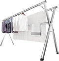 JAUREE 63 Inches Clothes Drying Rack for Indoor and Outdoor Use