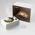 Vivilumens Bluetooth Wireless Portable Speaker Vintage Turntable