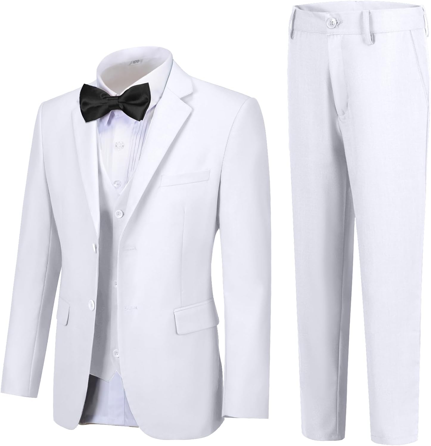 Boy Suits 5 Pieces Formal Suit Set for Kids Dress Events