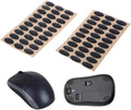 60pcs Black Mouse Feet Sticker Replacement Pads - Smooth Glide