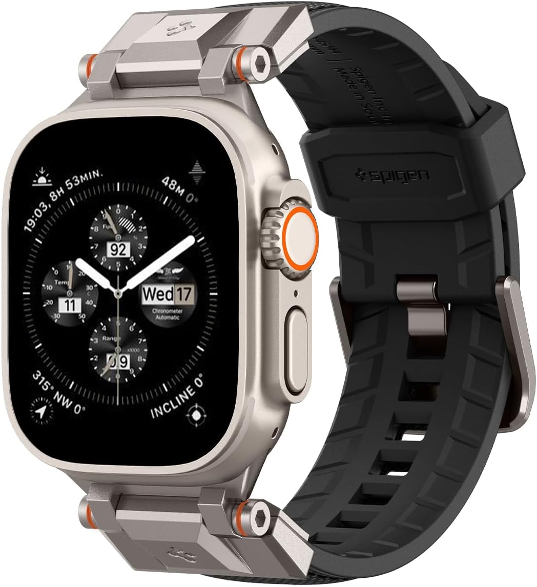 Spigen DuraPro Armor Metal Apple Watch Band - Ultra Durable