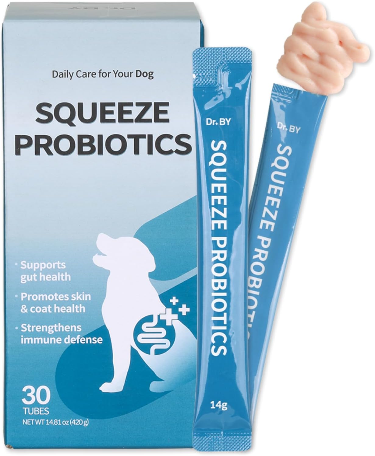 Squeeze Probiotics for Dogs - Gut Health and Immunity Support