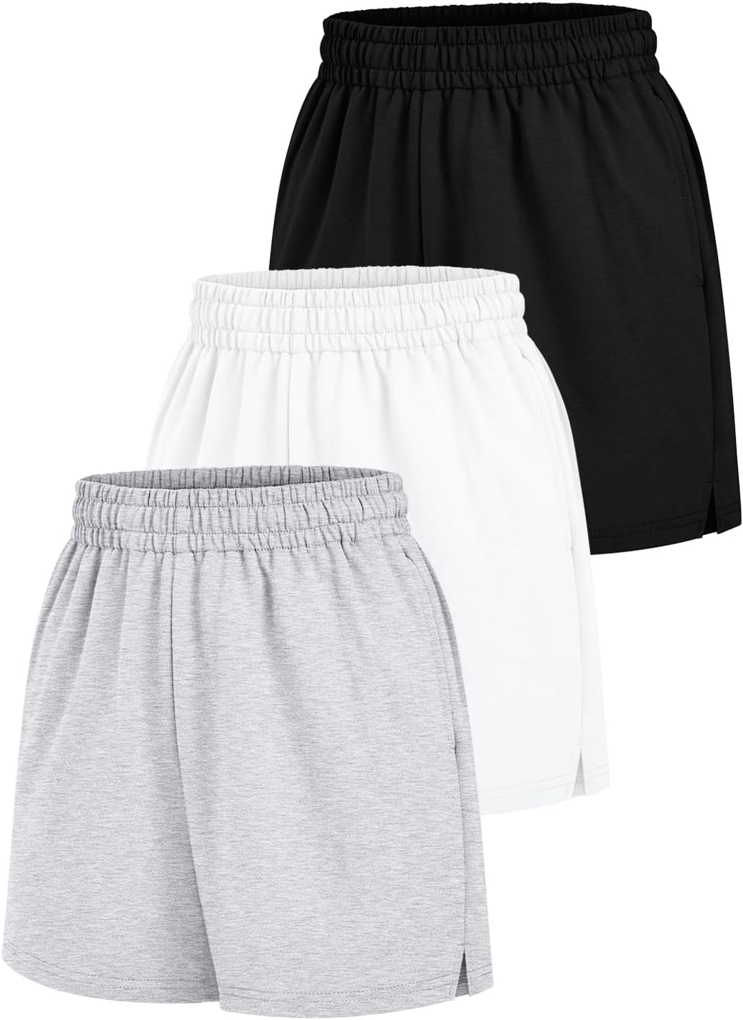 AUTOMET Womens Sweat Shorts for Casual Summer Comfort and Style