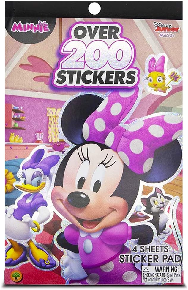 Disney Minnie Mouse Bowtique Sticker Pad - 200+ Fun Stickers!