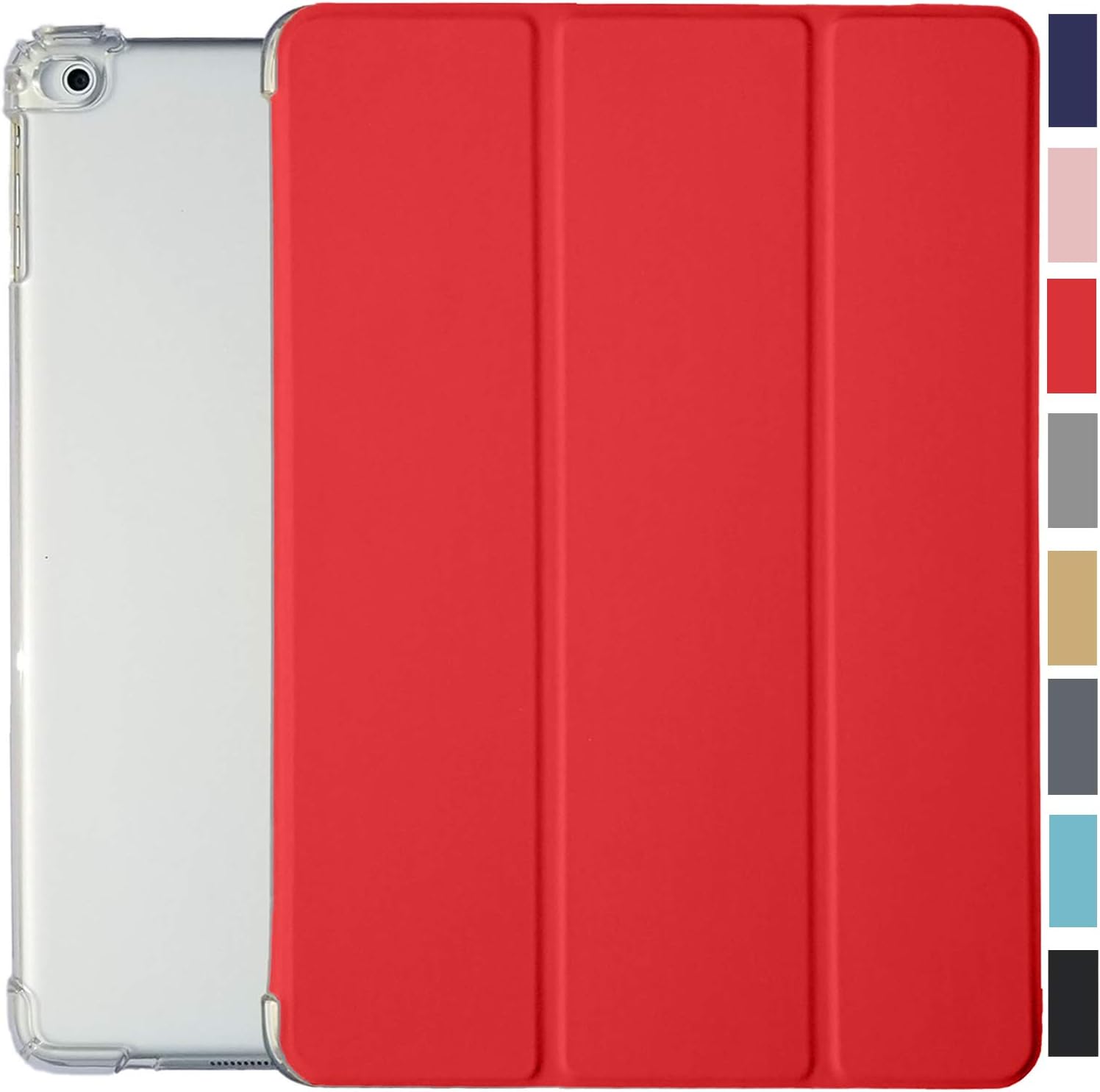DuraSafe iPad Case for 9th 8th 7th Gen 10.2 Inch - Red