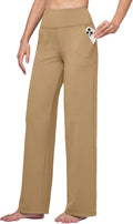 Wide Leg Yoga Pants Women High Waist Work Pants - Versatile Comfort