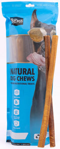 Bully Sticks XL 12 in 6 Count - Long Lasting Natural Dog Chews