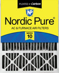Nordic Pure 20x25x5 (Actual 19 7/8 x 24 7/8 x 4 3/8) MERV 10 Carbon