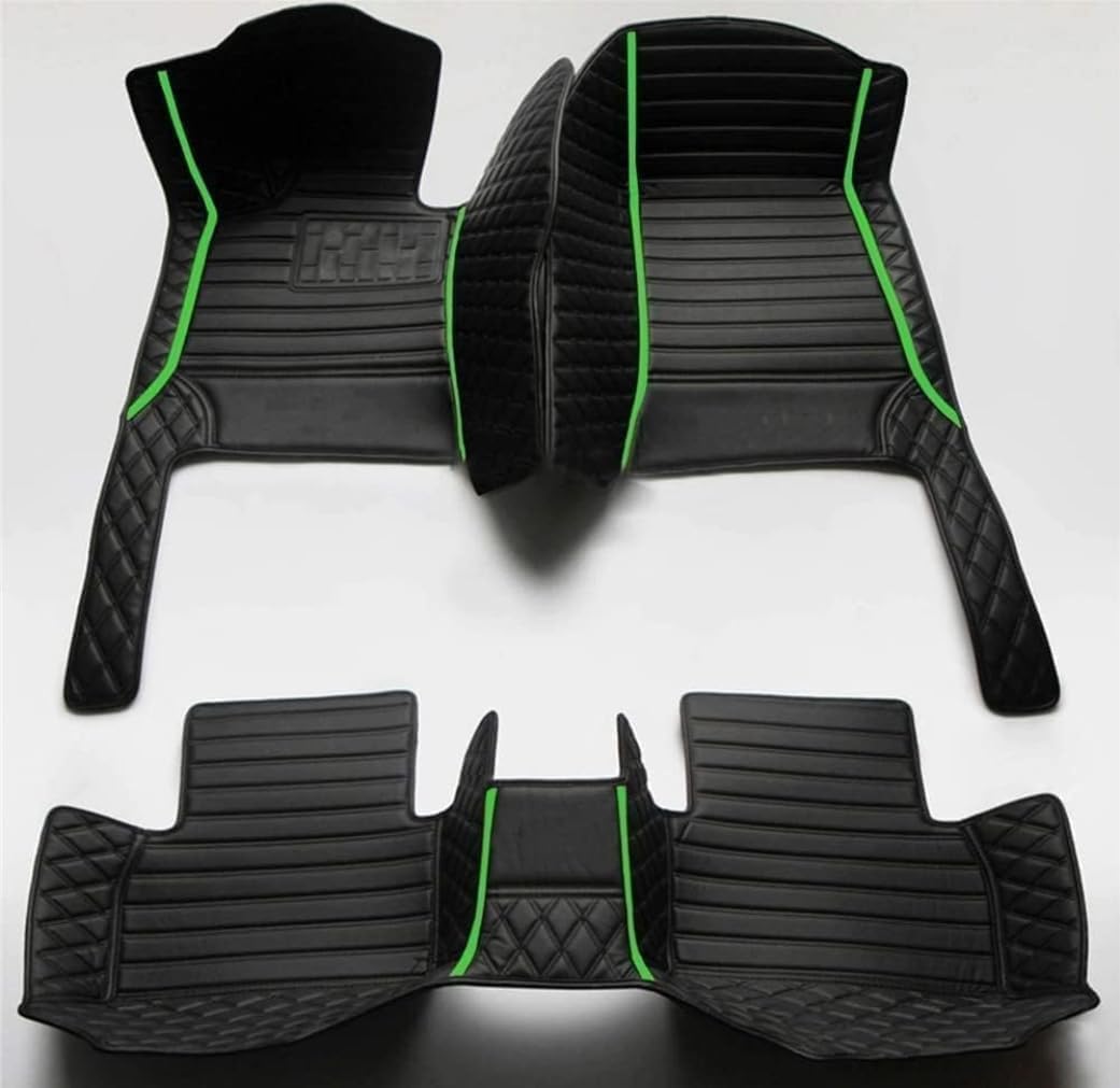 Luxury Leather Car Floor Mats Custom Personalized Full Coverage