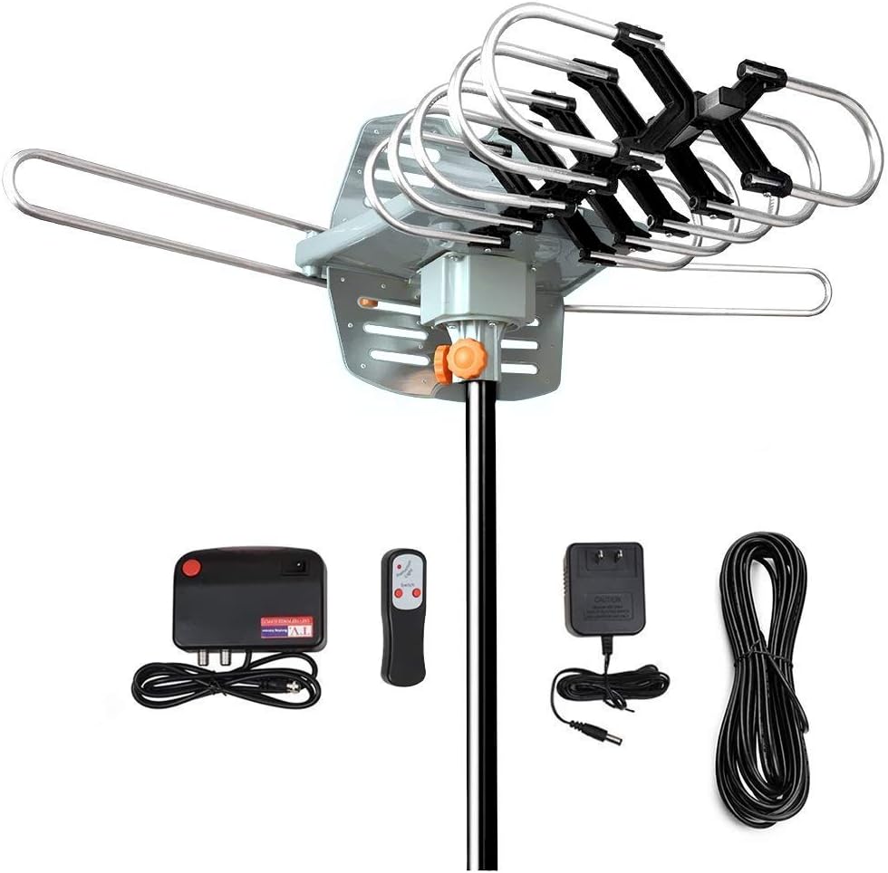 MATIS Outdoor TV Antenna: 150+ Miles Range & 4K HD Support