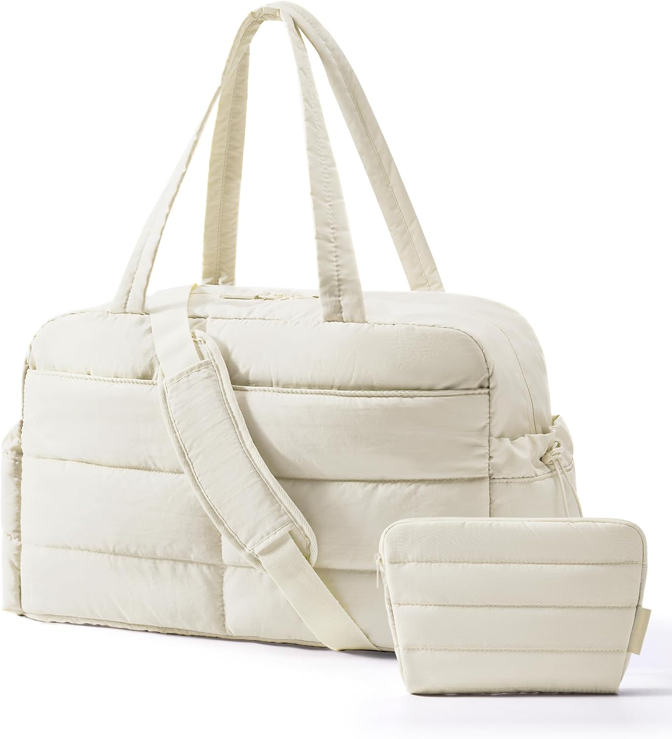 BAGSMART Lightweight Weekender Bag for Women with Toiletry Pouch