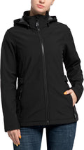 Outdoor Ventures Women's Softshell Jacket with Removable Hood Shells