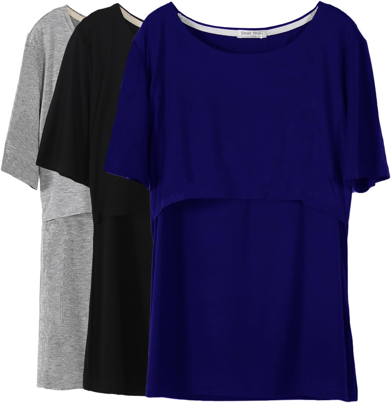 Smallshow Women's Maternity Nursing Tops for Comfortable Feeding
