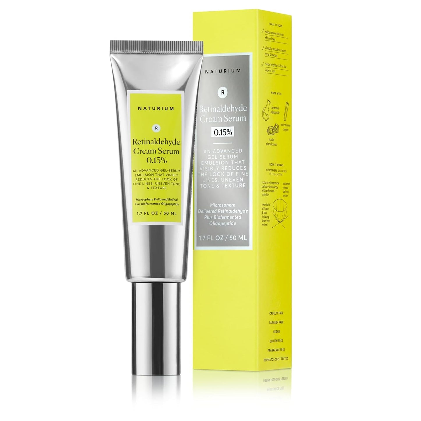 Naturium Retinaldehyde Cream Serum for Advanced Anti-Aging Care