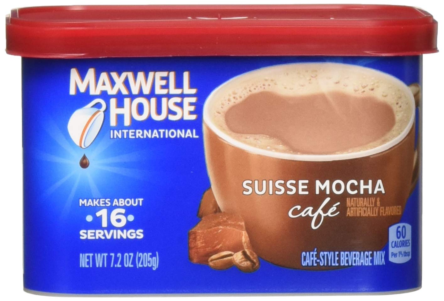 Maxwell House International Cafe Suisse Mocha Cafe 7.2 Ounce Pack