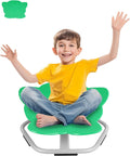 FAHKNS Autism Sensory Spinning Chair, Green Elephant Swivel - Sensory