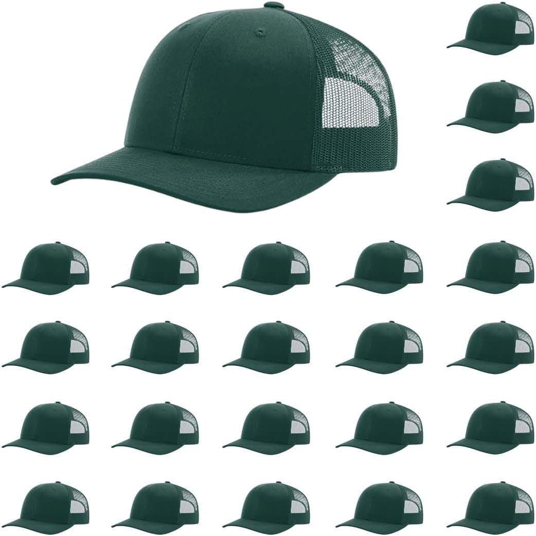 Richardson 112 Classic Six-Panel Adjustable Snapback Trucker Cap