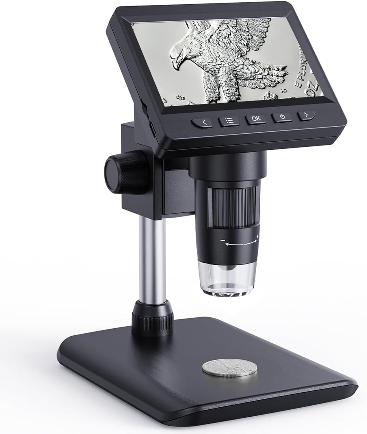 Digital Microscope with 4.3in HD LCD Screen and 1000X Zoom
