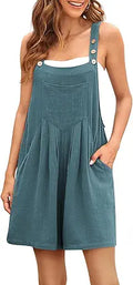 AUTOMET Summer Jumpsuit Shorts Overalls Romper - Lightweight Comfort