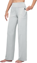 Willit Women's Wide Leg Yoga Pants High Waist - Comfortable Workwear