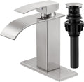 Waterfall Bathroom Faucet Single Handle Sink Faucet - Smooth Flow
