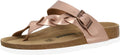 Stylish CUSHIONAIRE Libby Women's Sandals with Cork Footbed