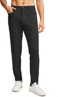G Gradual Men's Stretch Golf Pants with 6 Pockets - Slim Fit