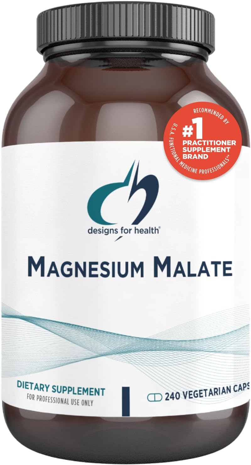 Magnesium Malate Capsules for Energy, Bone Health & Recovery