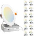 Amico 5 in 1 5 in LED Recessed Can Light 11W - Dimmable, 5 CCT