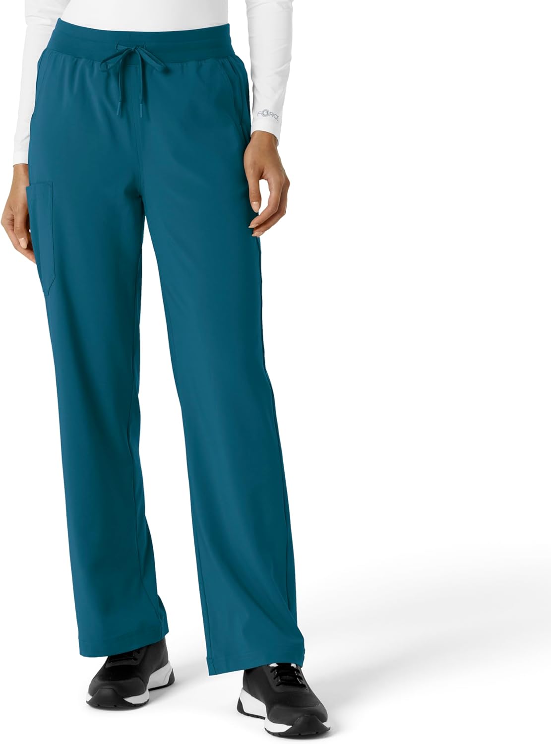 Carhartt Womens Scrub Pant: Stylish Boot Cut with Ample Storage