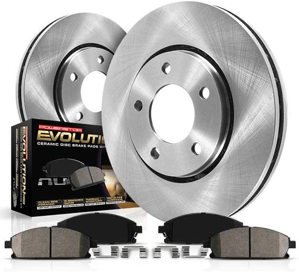 Power Stop KOE7895 Front Brake Kit for Lexus and Toyota Vehicles