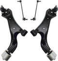 TRQ Front Suspension Kit Control Arm with Ball Joint and Sway Bar