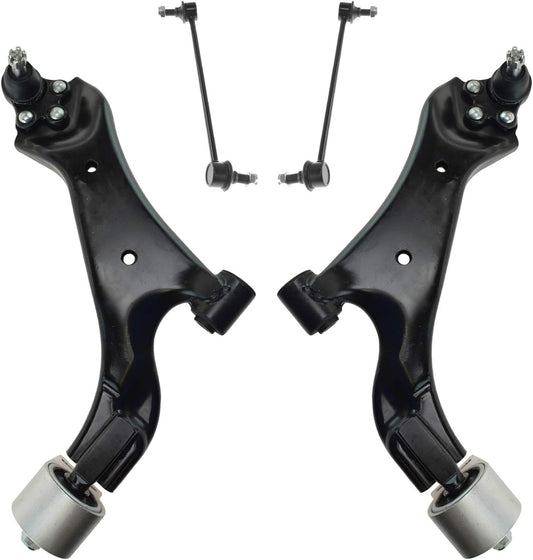TRQ Front Suspension Kit Control Arm & Sway Bar Links for Captiva